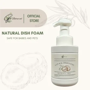 Natural Dish Foam (Fragrance Free)