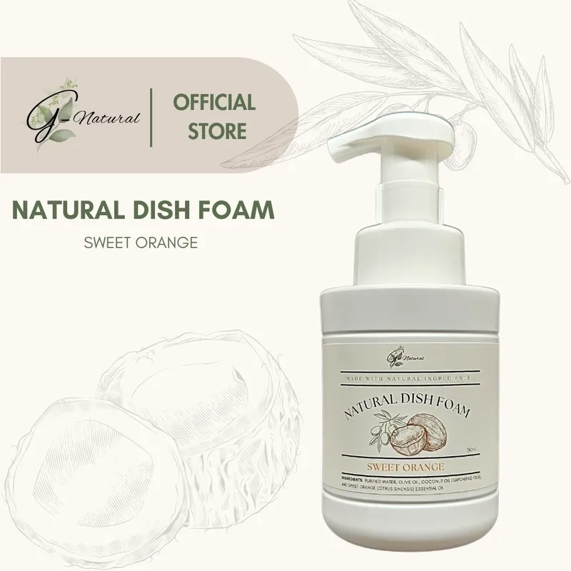 Natural Dish Foam (Sweet Orange)