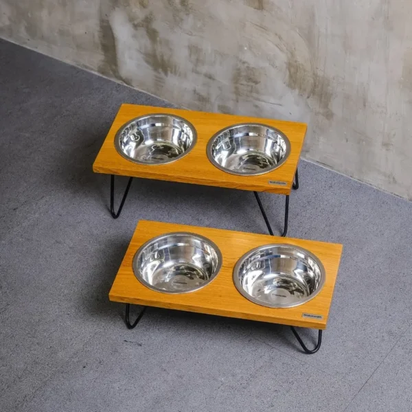 Carter Pet Bowl Stand (Double) - Image 4