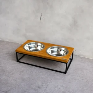 Logan Pet Bowl Stand (Double)