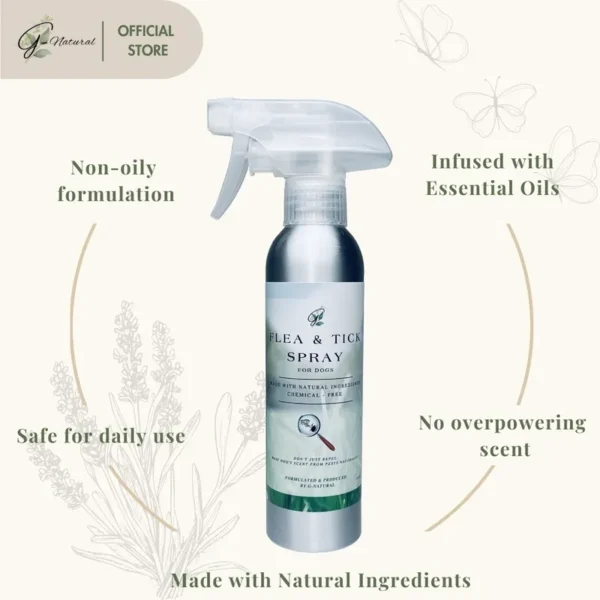 100% Natural Flea & Tick Spray - Image 2