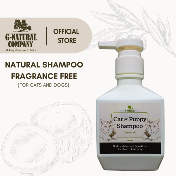 Unscented Cats/ Puppies / Kittens Shampoo (Low Suds)