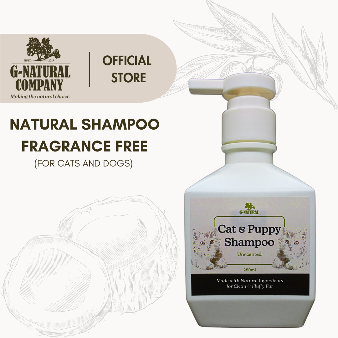 Unscented Cats/ Puppies / Kittens Shampoo (Low Suds)