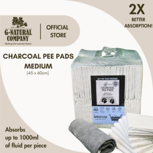 Charcoal Pee Pads (2X Better Absorption)