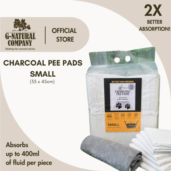 Charcoal Pee Pads (2X Better Absorption) - Image 3