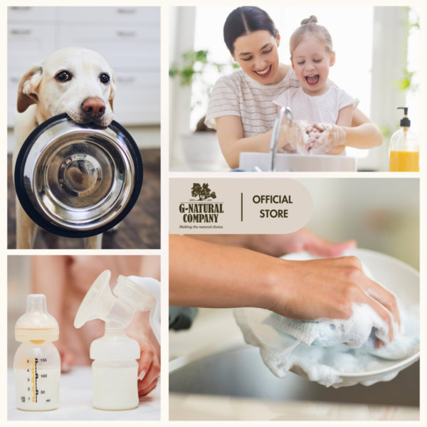 Natural Dish Foam (Fragrance Free) - Image 5