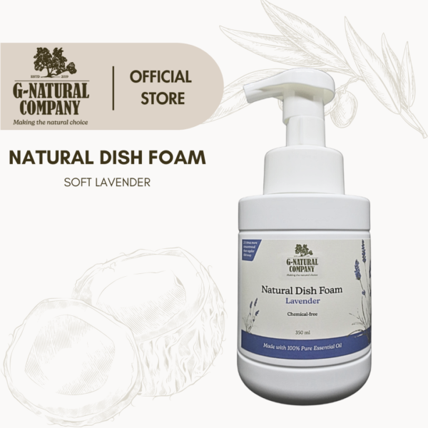 Natural Dish Foam (Lavender)